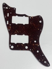 Brown Tortoise Pickguard Scratch Plate For Fit US Jazzmaster Style Guitar