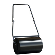 DURHAND Garden Lawn Roller 38L Steel Push Grass Mower Water Sand Filled