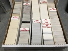 5,000 1993 1994 Baseball cards Lot Topps Leaf Donruss Upper deck SP Flair Fleer