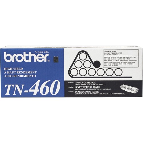Genuine Brother TN-460 DCP-1200 1400 FAX-4750 5750 8350 HL-1030 P2500 MFC-8300 8