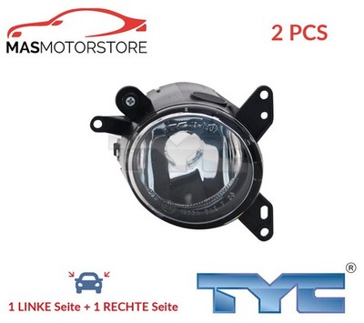 NEBELSCHEINWERFER PAAR SET TYC 19-0807-01-9 2PCS P FÜR MITSUBISHI LANCER VIII