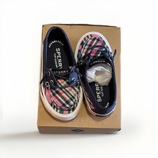 Sperry Top Sider for Kids Pink And Blue Size 6M Flat Alpargatas Slip on