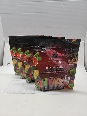 Balance Your Buzz Vitamin and Electroltye Hydrating Cocktail Mixers 4 Pk Exp9/26