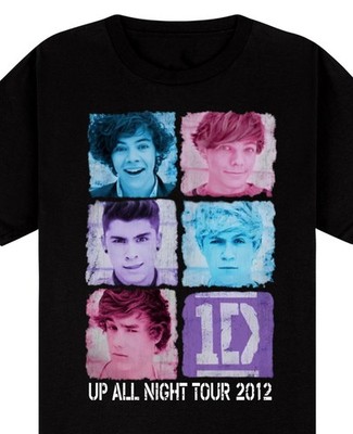 New One Direction Up All Night Tour 2012 Gift For Fans Unisex S-5XL Shirt HK40