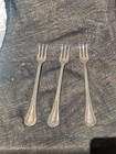Set of 3 Vintage 1847 Rogers Bros Priscilla Cocktail Forks — photo 2