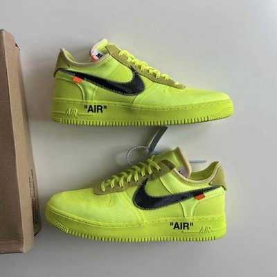 Nike Off-White x Air Force 1 Low the Ten Volt AO4606 700 Size 13 Men s