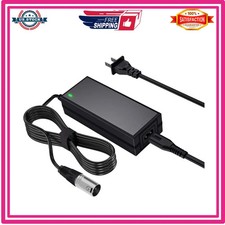 24V 2A 3-Pin XLR Battery Charger for Pride Mobility Go-Go Elite Jazzy Power C...