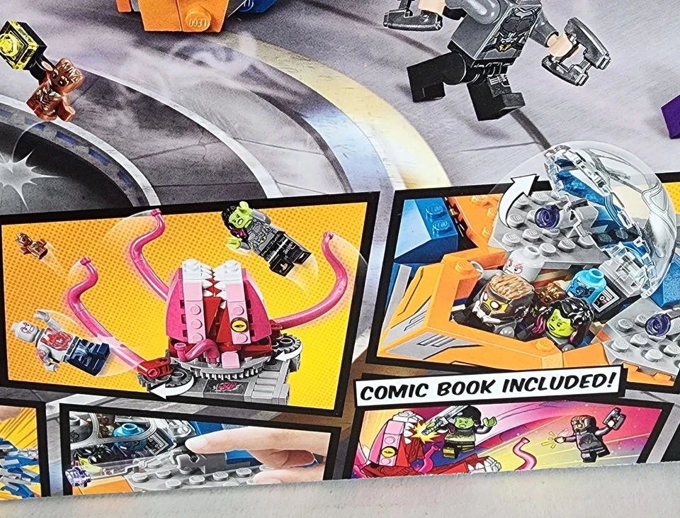 Lego 76081 Marvel Super Heroes ~ THE MILANO vs THE ABILISK ~ Gamora NEW - Image 4 of 4