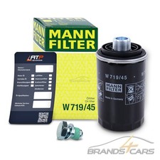 MANN ÖLFILTER+ÖLABLASS-SCHRAUBE FÜR VW PASSAT 3C 1.8 2.0 CC 1.8 2.0 08-12