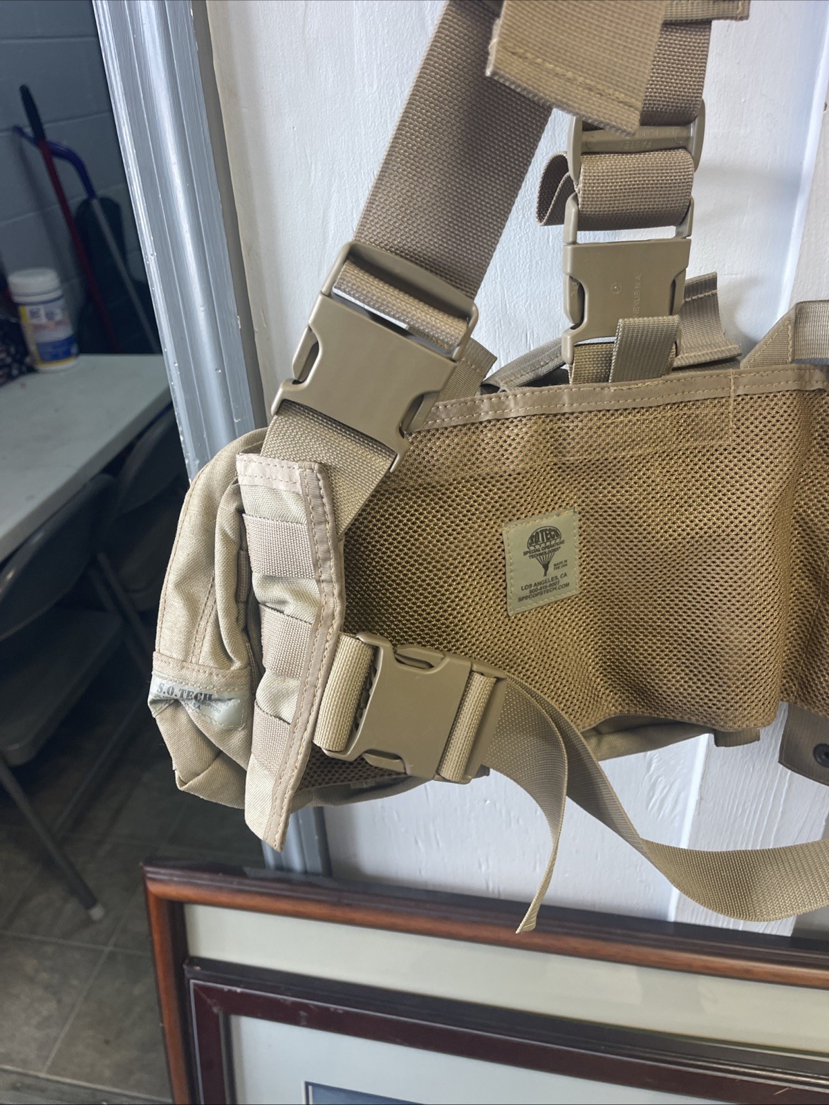 So Tech Rig S.O.TECH MEDICAL ASSAULT HARNESS CHEST RIG w/ HYDRATION CARRIER SOTECH