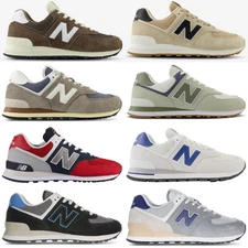 🔥New Colors🔥New Balance 574 Black/White/Grey/Red/Tan Sneakers US Men Size 8-13