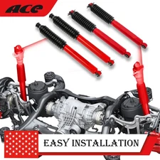 New P1 Full Set 0-2.5" Lift Shocks For Jeep Wrangler JK 2007-2018 - 4Pcs