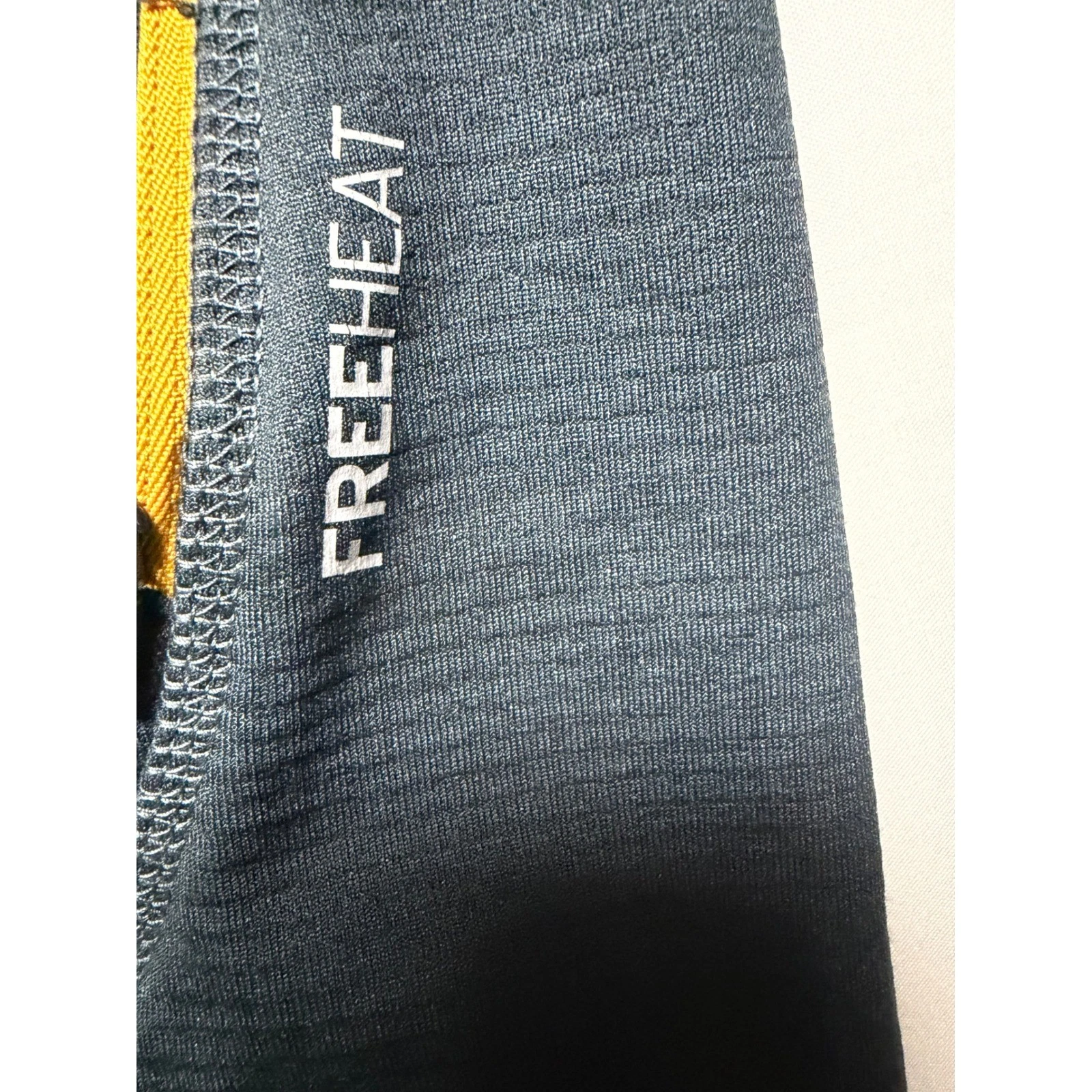 Eddie Bauer First Ascent FreeHeat Grid Fleece Jacket Mens Large Gray Full Zip - product detail image 6