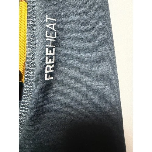 Eddie Bauer First Ascent FreeHeat Grid Fleece Jacket Mens Large Gray Full Zip image 6