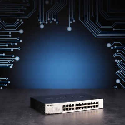 D-Link DGS-1100-24 Gigabit Smart Switch // 24x GbE