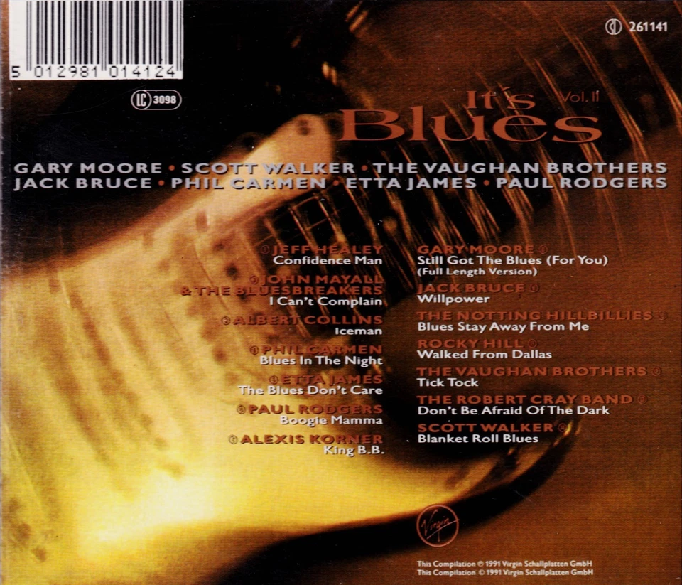 VARIOUS - It's Blues, Vol. II [CD] Zustand neuwertig - Bild 2 von 2