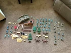 MARX BATTLE OF THE BLUE AND GRAY ACW Playset & Other Soldiers + Accessories.