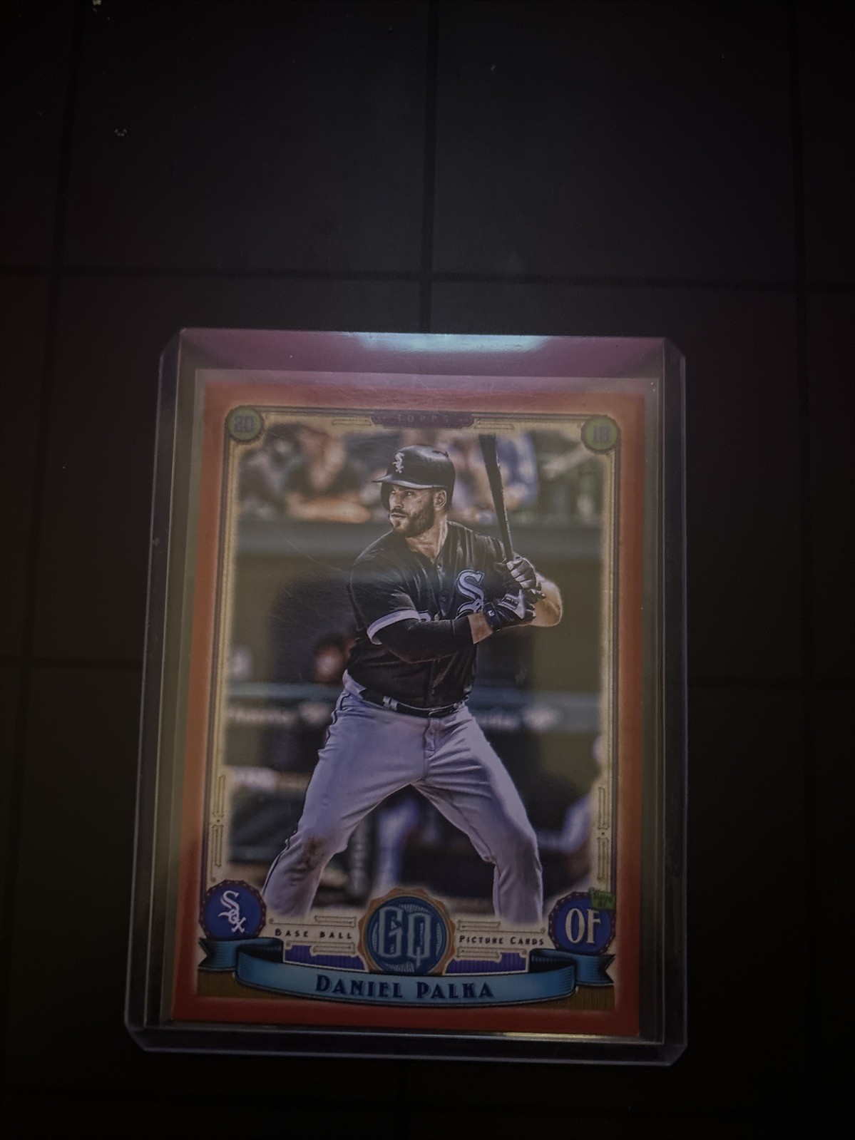 2019 Topps Gypsy Queen Baseball Daniel Palka Chicago White Sox Red 10/10