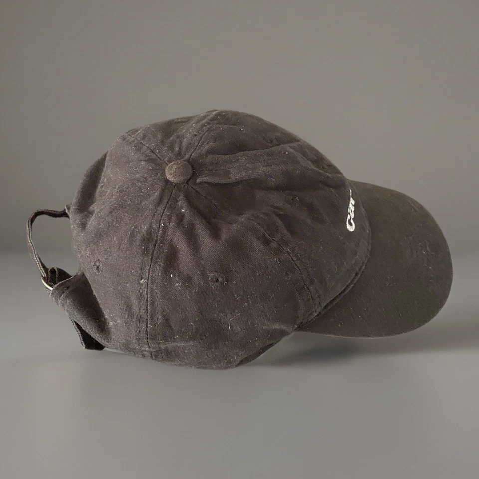 Gorra bordada ajustable vintage Y2K “Caroline” negra papá Port & Company Foto 3 de 4