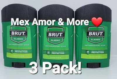 Brut Deodorant Stick 60g PACK❗️Men's Solid Classic Scent