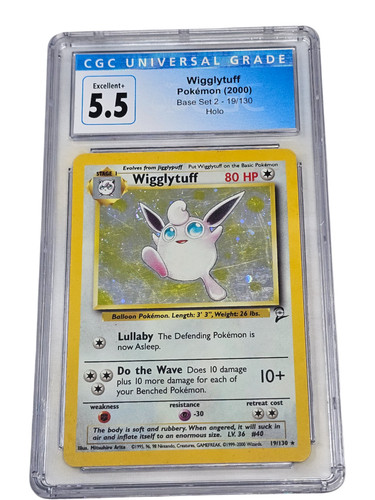 Wigglytuff graded CGC 5.5 for sale on eBay