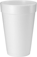 DART 16oz Foam Cups, Case of 500ct, 16J165