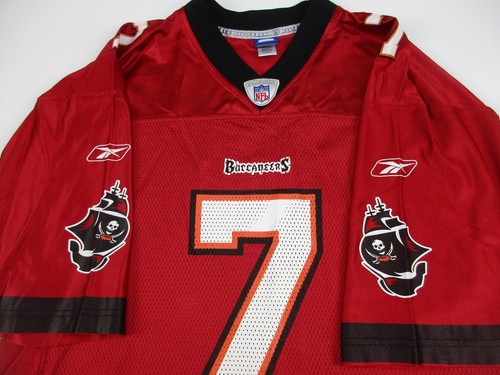 Mens Large Martin Gramatica Tampa Bay Buccanneers Reebok Jersey red Vintage - Picture 3 of 11