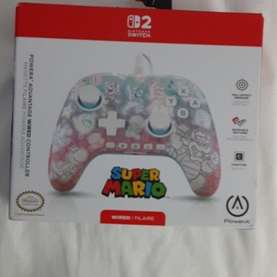 PowerA Advantage Wired Controller for Nintendo Switch 2 Mario BRAND NEW IN BOX