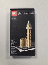 LEGO Architecture Big Ben 21013 Complete W Box And Books Retired Vintage Rare 