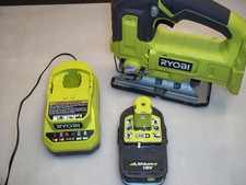 RYOBI ONE+ 18V Cordless Jig Saw 18 VOLT PCL525B With 1.5 Ah Battery & Charger
