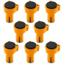 8pcs Bench Dog Workbench Peg Brake Stops Clamp Table for Woodworking dia 20mm