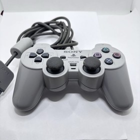 Sony PlayStation 1 One PS1 DualShock Analog Controller SCPH-1200 Gray