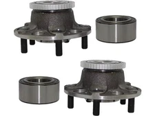 Front and Rear Wheel Hub and Bearing Kit For 03-08 Acura Honda TL Accord SR77F8