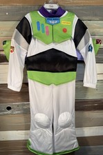 Disney Store Toy Story Pixar BUZZ LIGHTYEAR Costume Child Small Size 4 NWT