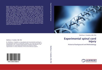 Md Fraidakis | Experimental spinal cord injury | Taschenbuch | Englisch (2011)