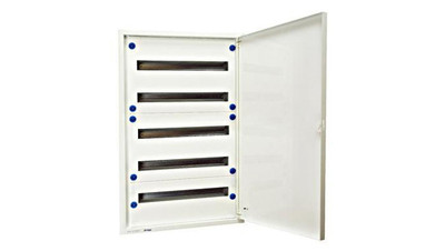  Obudowa podtynkowa Moduł 160 Compact z drzwiami pełnymi 5x24 Schrack Technik Po