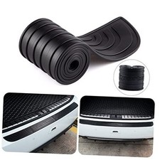 Car Rear Bumper Protector, 35.5inch x2.75inch 35.5x2.75inch Black-Sport