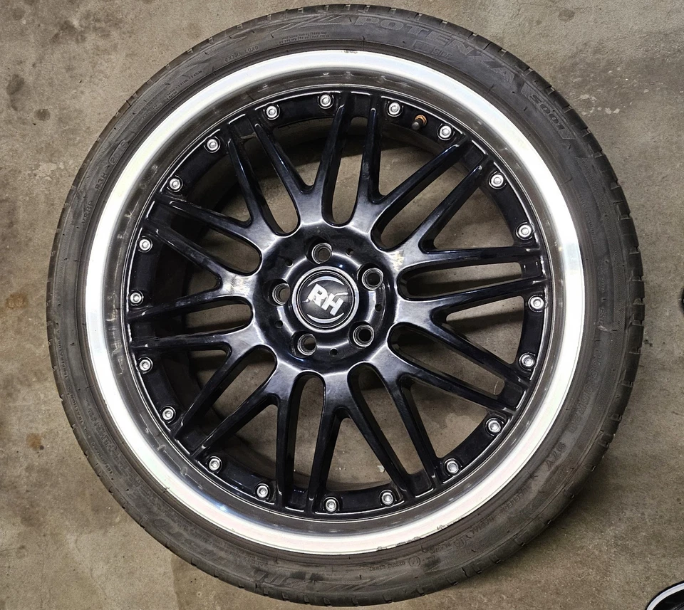 RH Felgen 20 Zoll Sommerreifen 9Jx20H2-ET60-LK5x112-255/35R20 - Bild 2 von 4