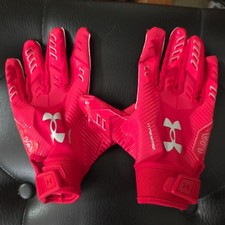 Under Armour F9 Nitro Red Gloves
