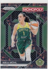 2024 Prizm WNBA Monopoly Red Classic Icons NIKA MÜHL RC #WNBA26 Storm