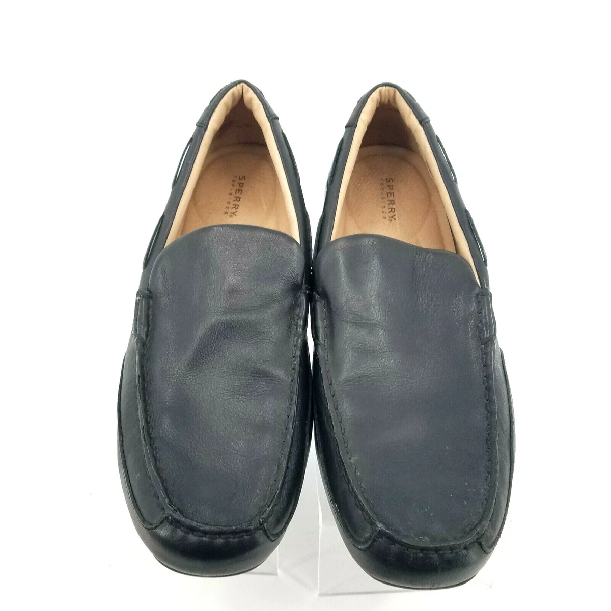 Sperry men's loafers best sale black