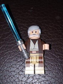 Lego Obi-wan Kenobi 75159 75221 75052 Old Jedi Lightsaber Star Wars Minifigure