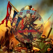 8" Iron Maiden Eddie Custom Clocks & Gifts