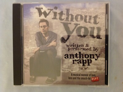ANTHONY RAPP - WITHOUT YOU CD : VERY GOOD CONDITION
