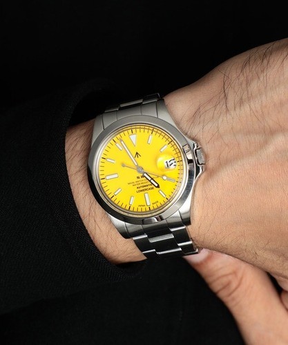 NAVAL WATCH Produced by LOWERCASE Self-winding Watch Various colors Brand New - Picture 19 of 24
