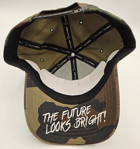 Valuetainment "Future Looks Bright" Camo Snapback Hat Cap - Picture 9 of 9