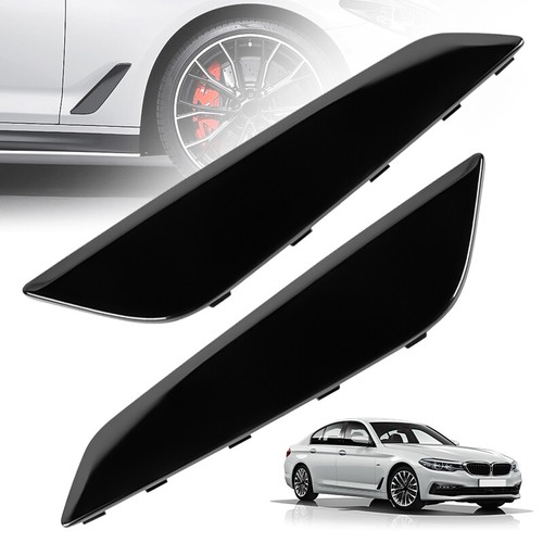 Fender Duct Trim Vent Cover Left Right Side Black For BMW G30 5 Series 2017-2022 - 第 9/23 張圖片