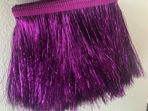 Quaste Fransen/Quaste Fransenborte Lametta Material 20cm 8" 16 Farben - Bild 23 von 35