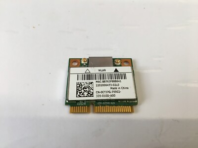 Dell Alienware M14x 1202 KILLER N W-FI WLAN Netzwerkkarte AR5B22 0CTJ7G (O35)