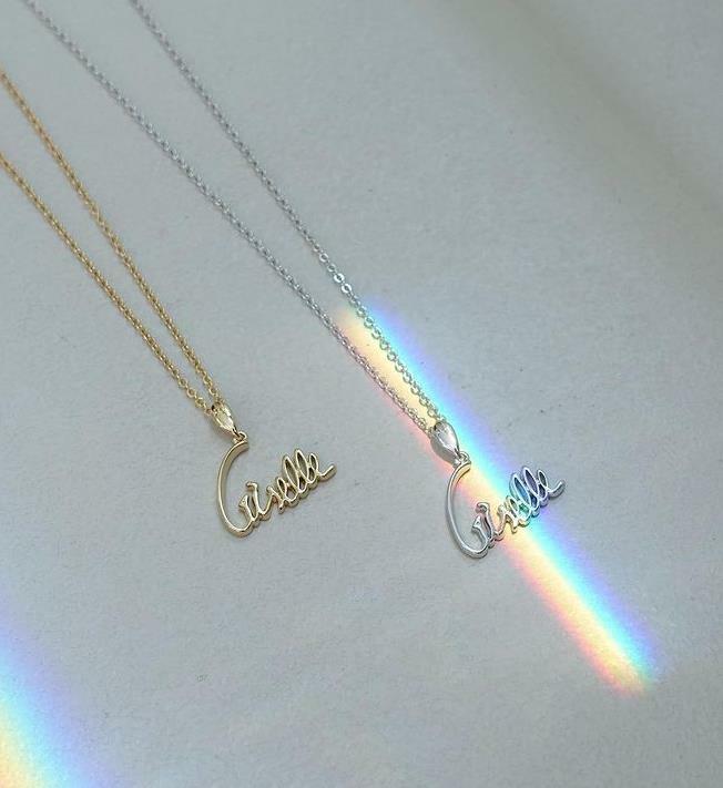 aespa SMTOWN OFFICIAL GOODS GISELLE ARTIST BIRTHDAY NECKLACE